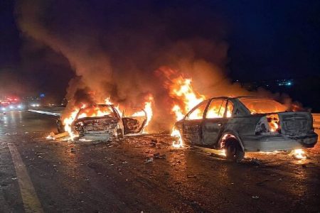 ۱۲ مصدوم در سانحه رانندگی محور بندرعباس