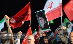 یکصد و نودمین اجتماع مردم بندرعباس برای دفاع از میهن اسلامی