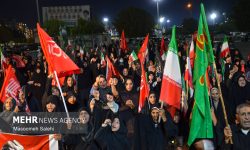 اجتماع شبانه رودان و تجلیل از واقفین