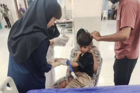 وضعیت مجروحان حادثه حمله آمریکا به جشن عروسی در بیمارستان میناب