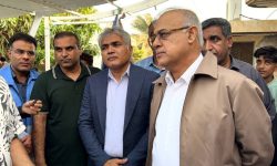 بازدید استاندار هرمزگان از محل حمله آمریکا به مراسم عروسی در کوهستک