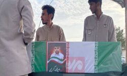 تشییع پیکر مطهر شهدای سیریک برگزار شد