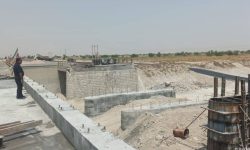 پل منطقه نیمهکار بندرخمیر تا ۲۰ روز آینده به بهرهبرداری میرسد
