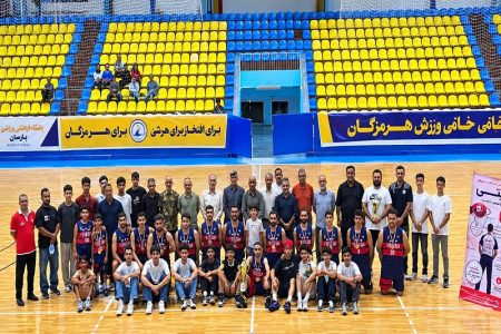 تیم اتحاد قهرمان مسابقات بسکتبال بزرگسالان بندرعباس شد